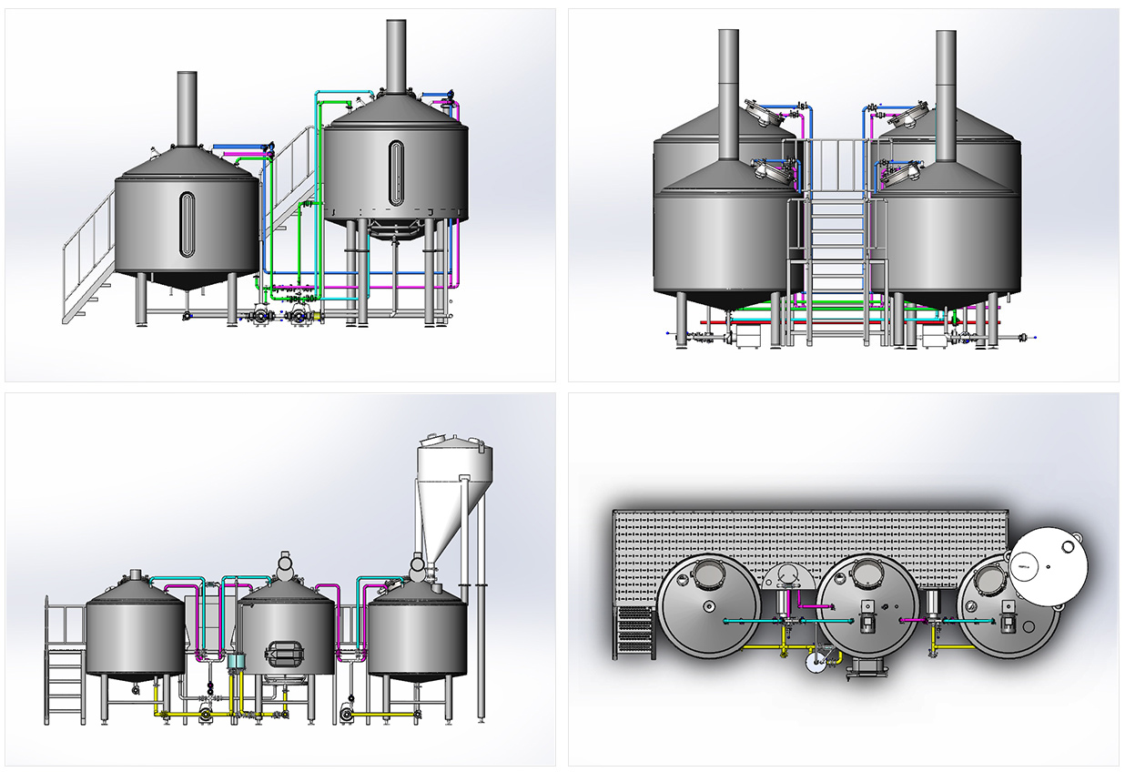 啤酒設備糖化系統(tǒng) 啤酒設備糖化系統(tǒng)